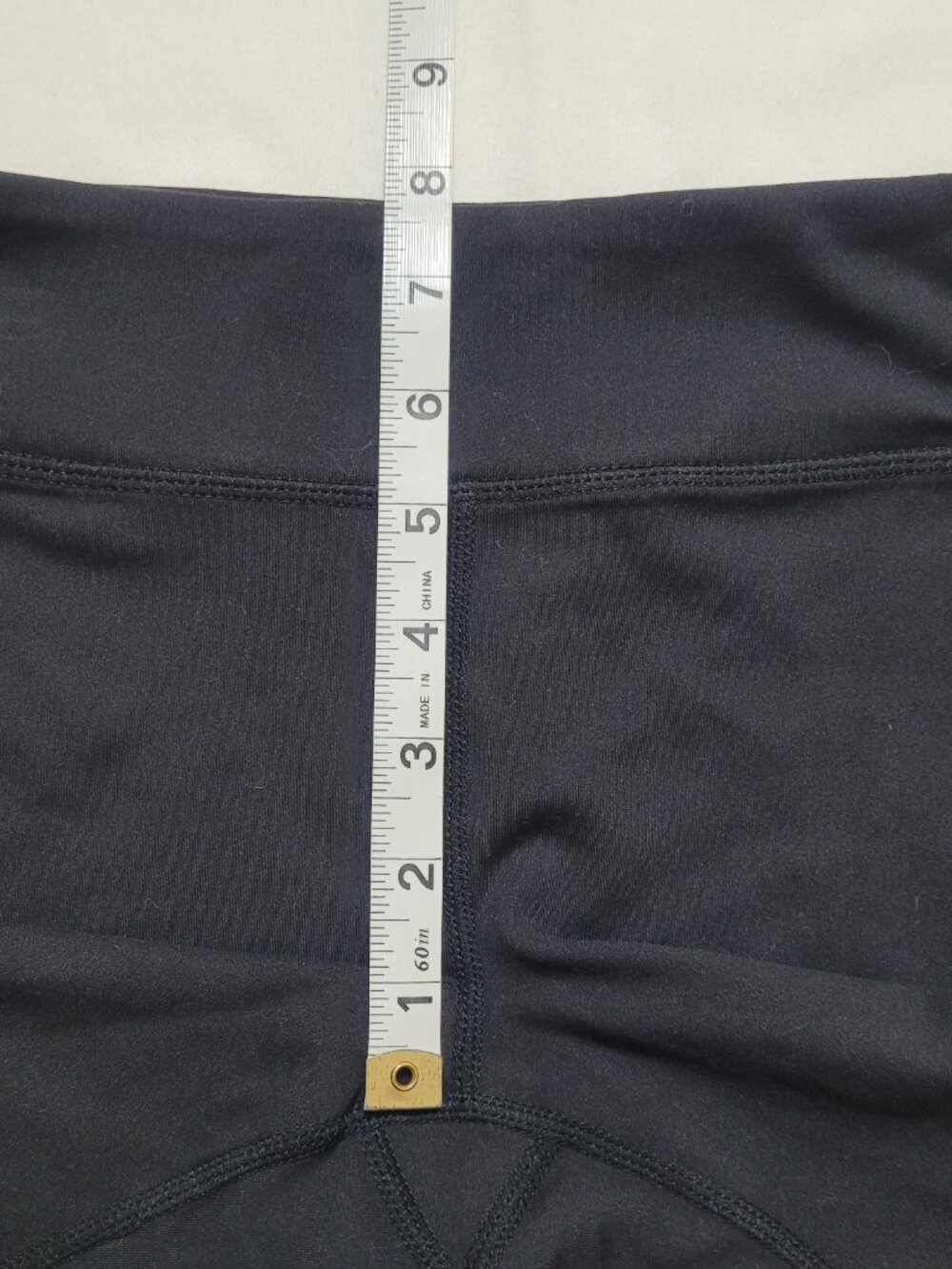90 Degree by Reflex Girls Black Biker Shorts Size Medium - Picture 3 of 6